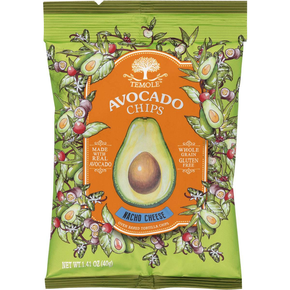 Temole Avocado Chips Nacho Cheese 40G x 6