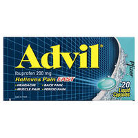 Advil Liquid Capsule 20 Pack