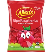 Allens Ripe Raspberries 190GM