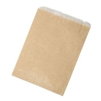 Brown Bag Long Grease Proof Lined