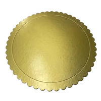 Cake Board Scall/Gold 11 X 50