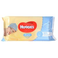 Huggies Baby Wipes Pure 56Pk Unscented