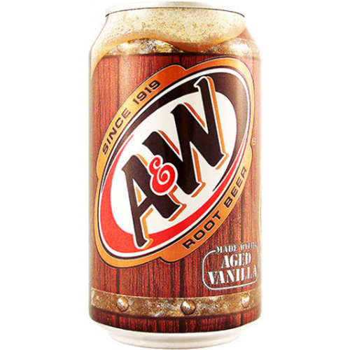 USA A&W Root Beer 355ml x 12