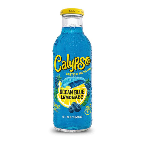 USA Calypso Ocean Blue Lemonade 473ml x 12