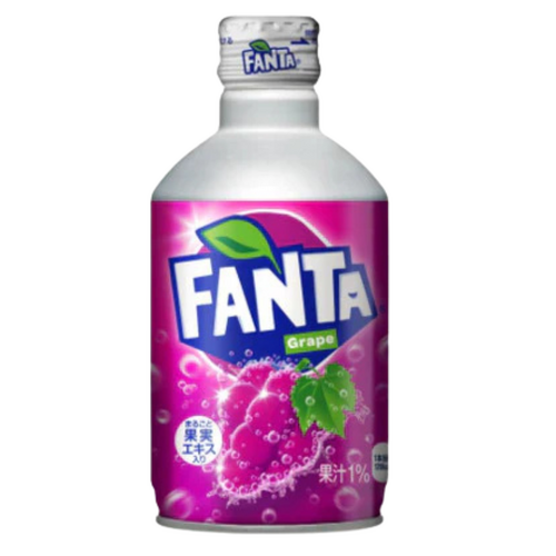 Fanta Grape Aluminium Bottle 300ml x 24pk