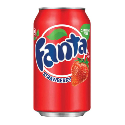 USA Fanta Strawberry 355ml x 12
