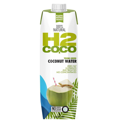 H2COCO Pure Coconut Water 1L x 6