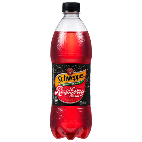 Schweppes Raspberry 600ml x 24
