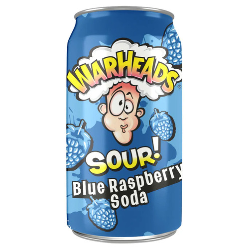 Warheads Sour Blue Raspberry 355ml*12