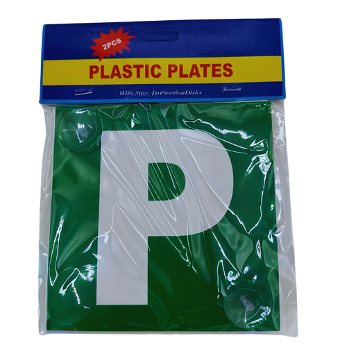 P Plate Green Suction