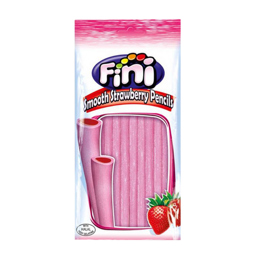 Fini Smooth Strawberry Pencils 100g x 16