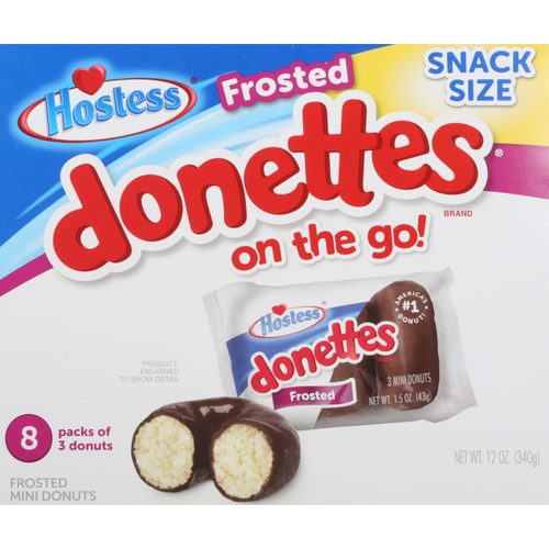 Hostess Frosted Mini Donettes 340g