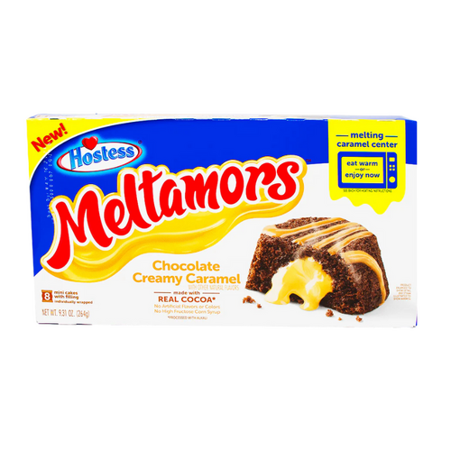 USA Hostess Meltamors Chocolate Creamy Caramel 264g x 6