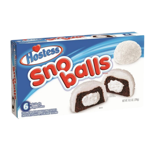 USA Hostess Snowballs 298g x 6