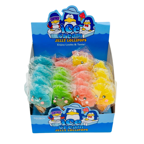 Ice Cream Jelly Lollipops 23g x 24