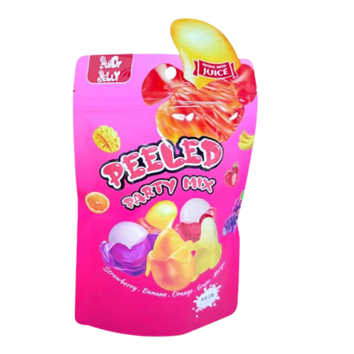 Juicy Jelly Peeled Gummy Party Mix Hangsell 120g x 12