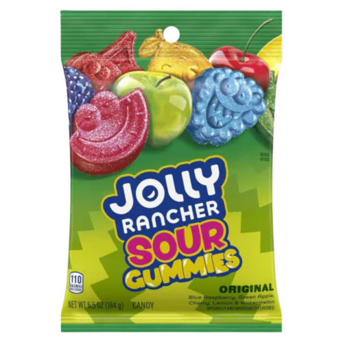 Jolly Rancher Sour Gummies 184g x 12