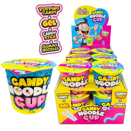 Kidsfrenzy Candy Noodle Cup 53g x 12