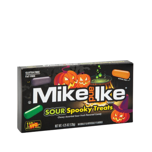USA Mike and Ike Sour Spooky Treats 120g x 12