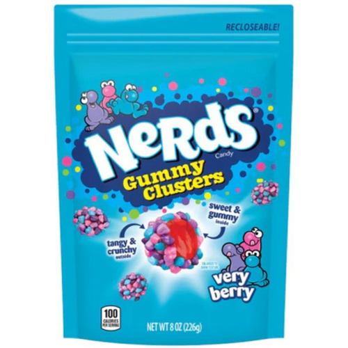 Nerds Gummy Clusters Very Berry 226g * 6