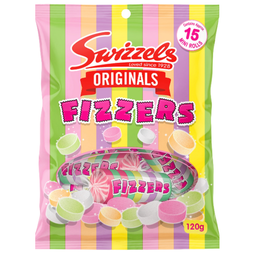 Swizzels Fizzers 120g x 12