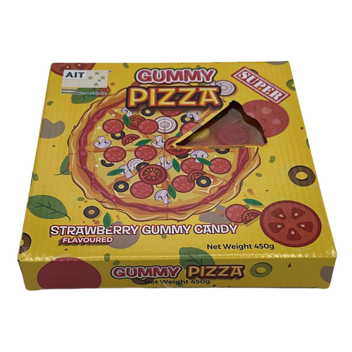 Super Gummy Pizza Whole 450g x 8