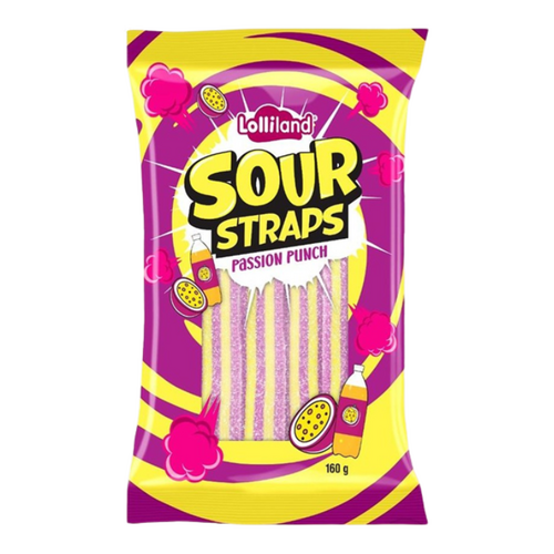 Sour Straps Passion Punch 160g x 12