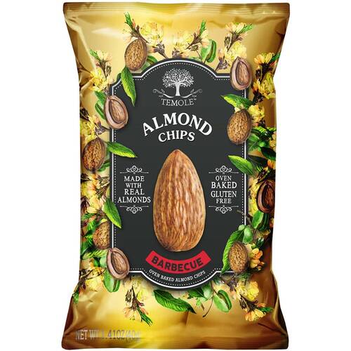 Temole Almond Chips Barbecue 40G x 6
