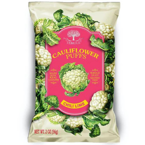 Temole Cauliflower Puffs Chilli Lime 56G x 5