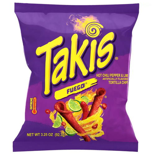 USA Takis Fuego 92.3g x 20