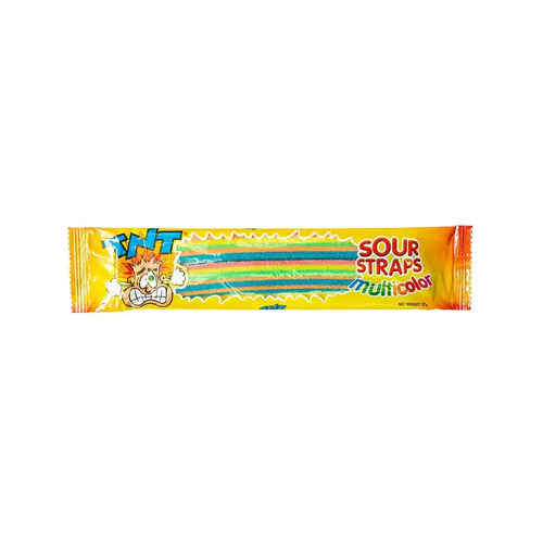 TNT Sour Straps Multicolour 57g x 24
