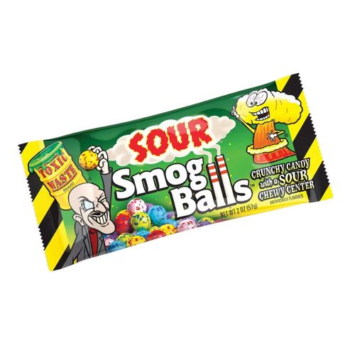 Toxic Waste Sour Smog Balls 57g x 24