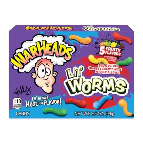 Warheads Lil Worms 99g x 12