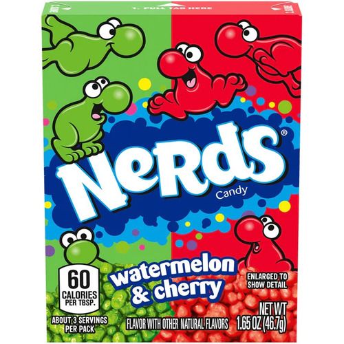 USA Wonka Nerds Watermelon Cherry 46.7g x 36