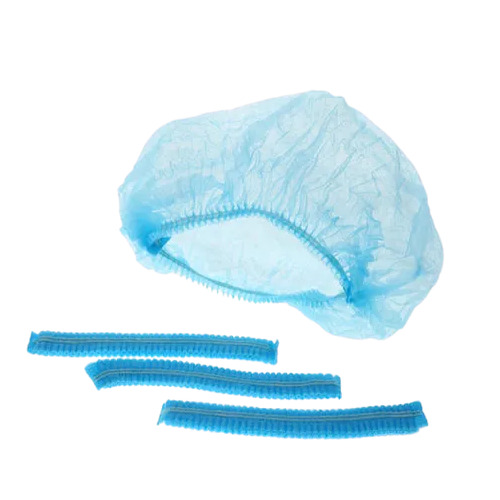 Blue Crimped Round Beret 21 x 1000