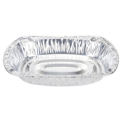 Foil Tray Large Oval Roaster 44.5cm x 34cm x 8cm (6.5L)
