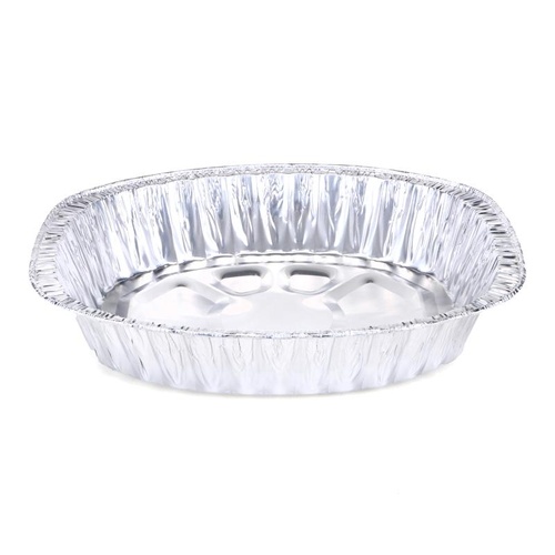 Foil Tray Large Oval Roaster 45.5cm x 36cm x 5.5cm (8.4L)
