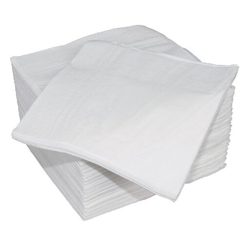 Lunch Napkin 1Ply Quarter Fold White x 3000