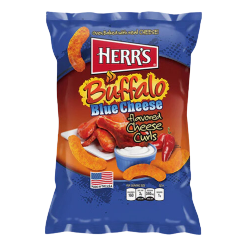 USA Herrs Buffalo Blue Cheese 170g x 12