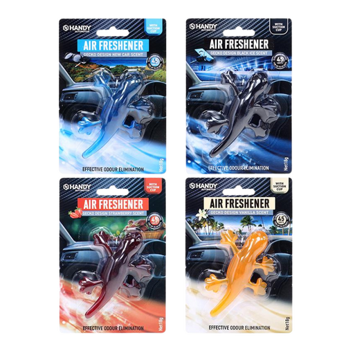 Air Freshener Suction 4 Assorted Scents 18g