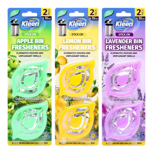 Bin Fresheners-2pk - Scents: Apple, Lemon &  Lavender