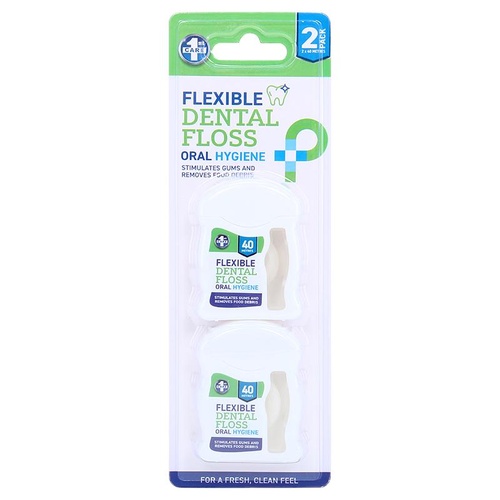 Dental Floss 40m Each 2pk