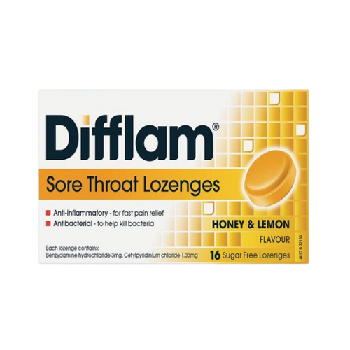 Difflam Honey Lemon 16