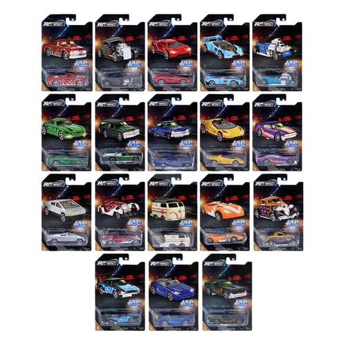 Diecast Model Cars - 18 Assorted Designs