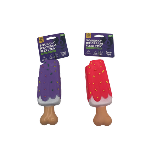 Dog Toy Ice Cream 15.5cm