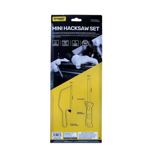 Hacksaw Mini Stainless Steel Set 24cm 2pk