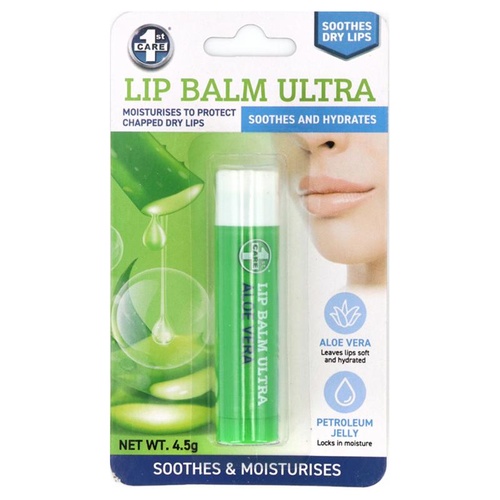 Lip Balm Stick with Aloe Vera & Petrolatum Jelly 4.5g