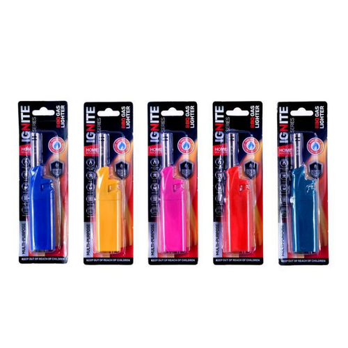 Lighter Gas Refillable Multipurpose BBQ - 12.8cm Assort