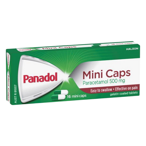 Panadol Mini Caps 16 caplets