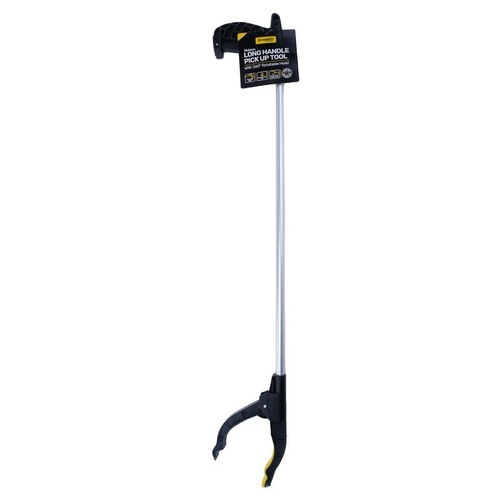 Pick Up Tool With Magnet 760mm Handle With Rotatable Head Blue